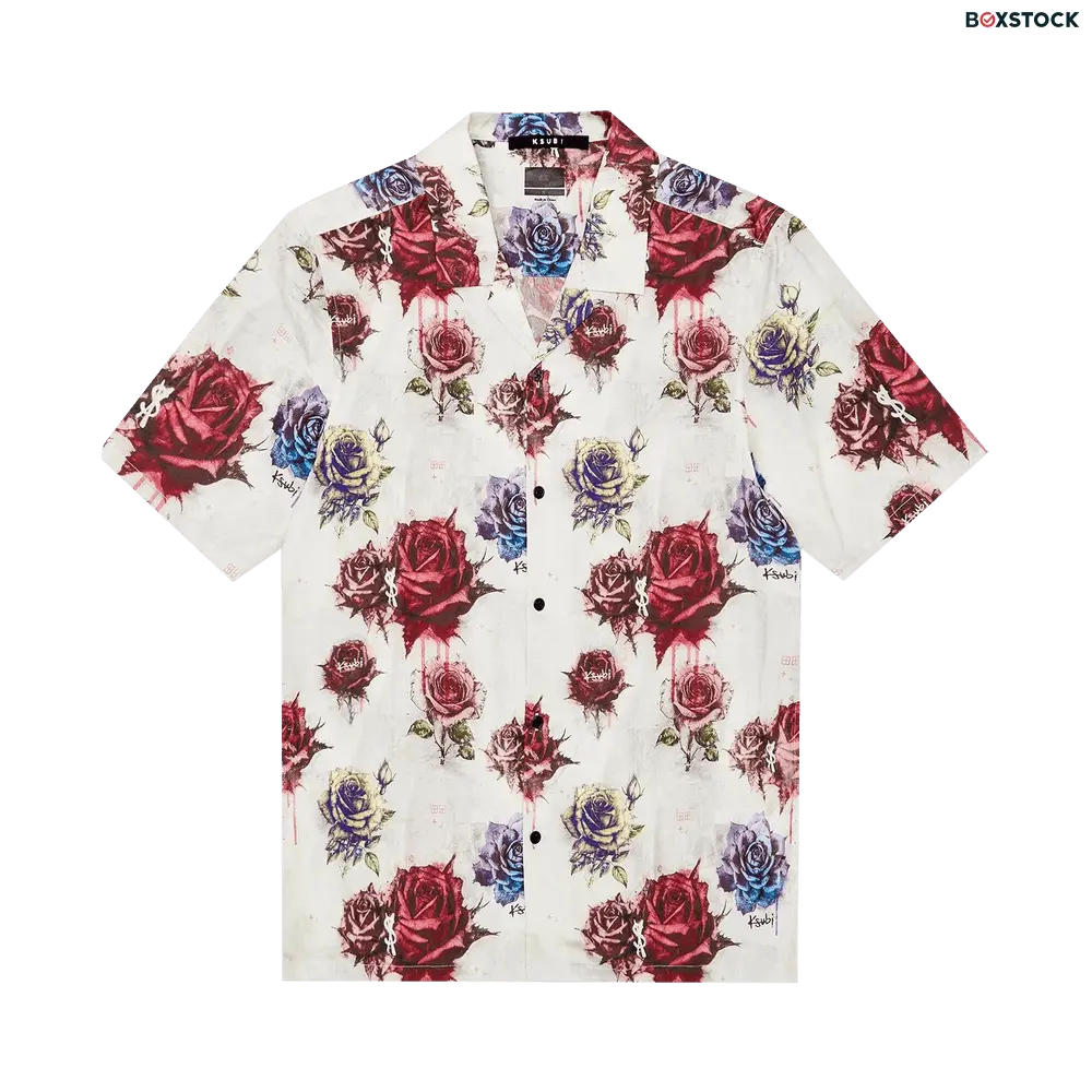 ksubi Ksubi Graff Rose Resort Shirt 'Multicolor' Multi-Color Fall/Winter 2024