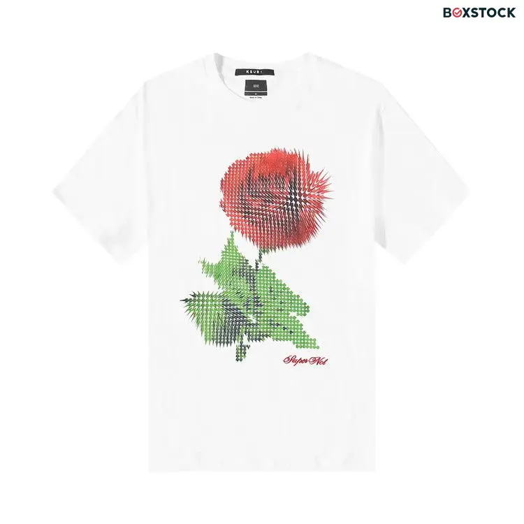 Ksubi Pixel Kash T-Shirt 'True White' Spring/Summer 2023