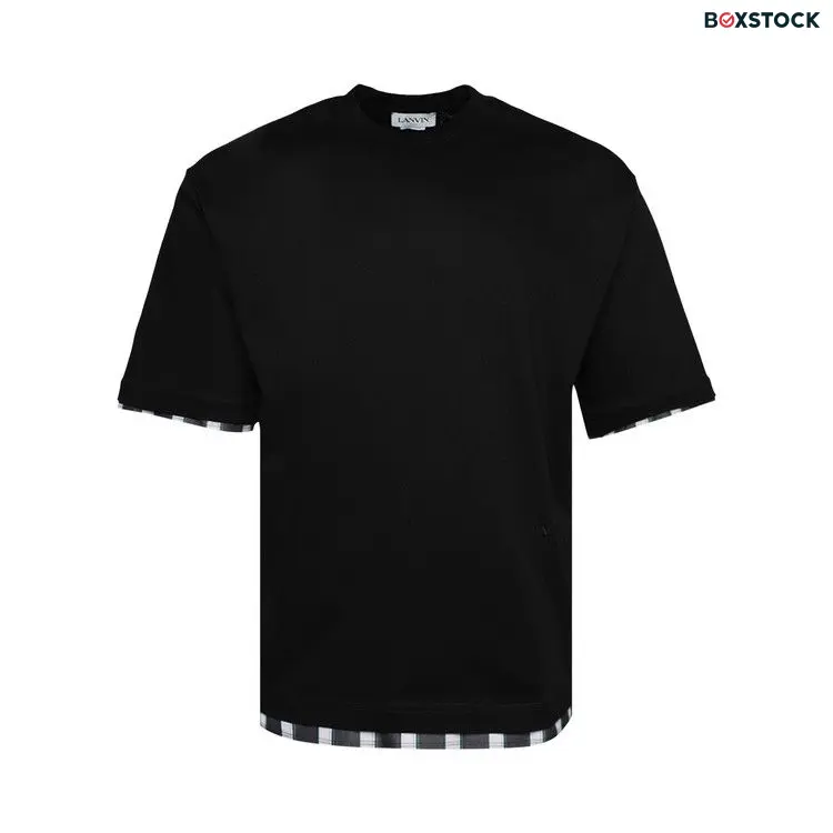 Lanvin Classic Fit T-Shirt 'Black' Fall/Winter 2023