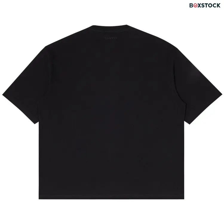 Lanvin Embroidered Oversized T-Shirt 'Black' Pre-Spring 2024
