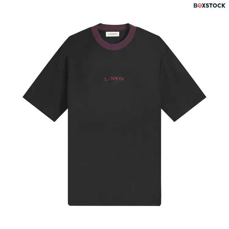 Lanvin Logo T-Shirt 'Black' Fall/Winter 2024