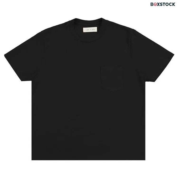 Les Tien Classic Pocket Tee 'Jet Black' Pre-Fall 2021