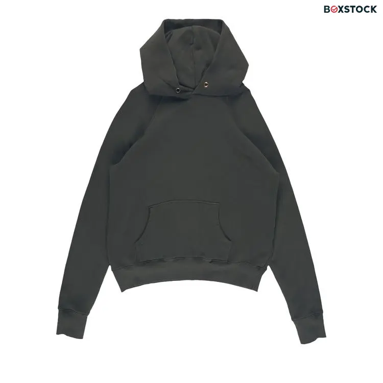 Les Tien Classic Raglan Hoodie 'Forest' Green Fall/Winter 2024