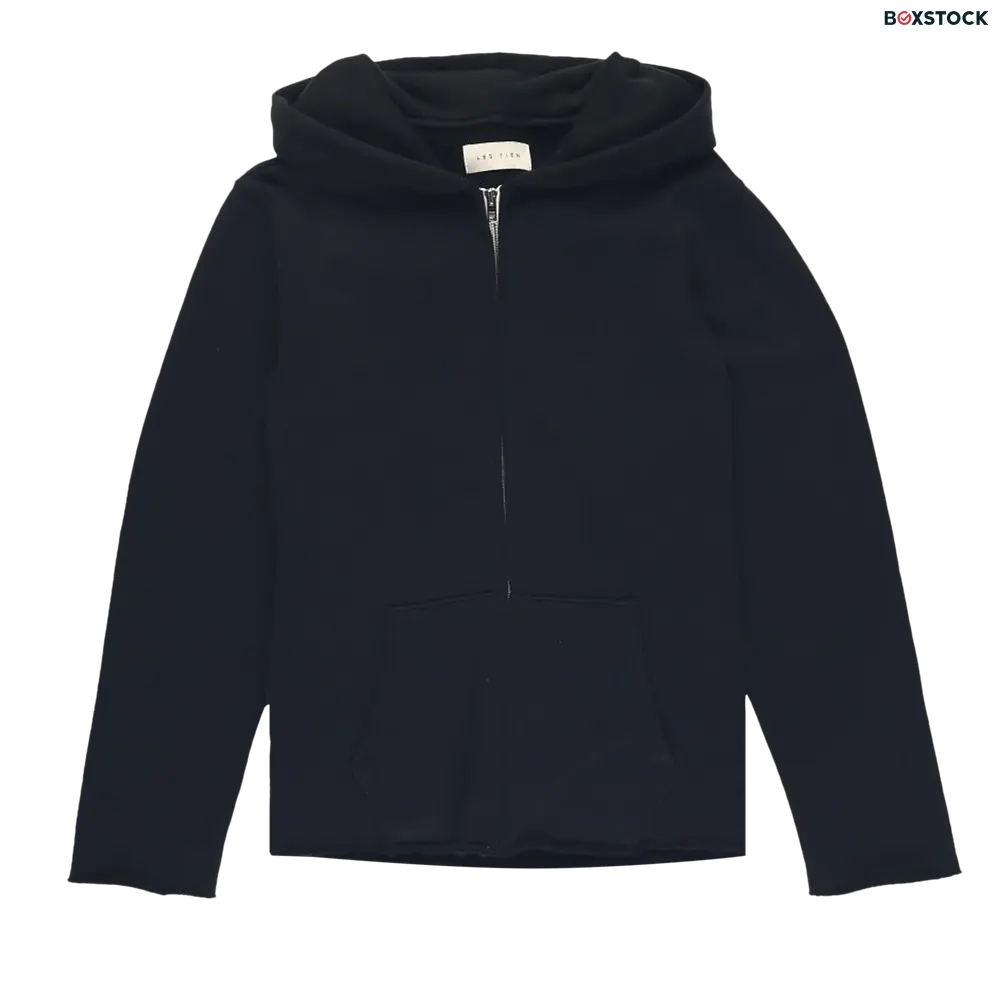 Les Tien Raw Zip Hoodie...