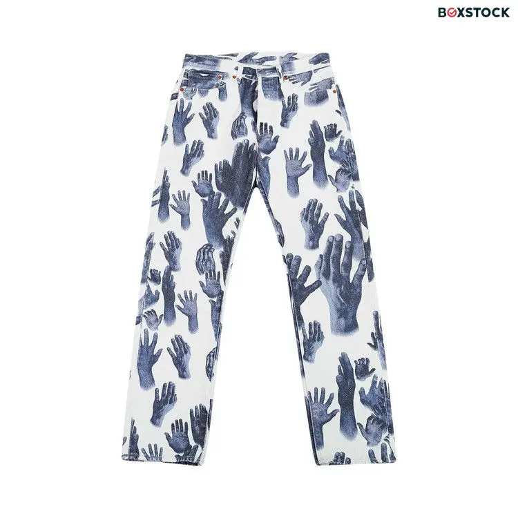 Levi's x Denim Tears 501 Original Fit Jeans 'White' Fall/Winter 2023