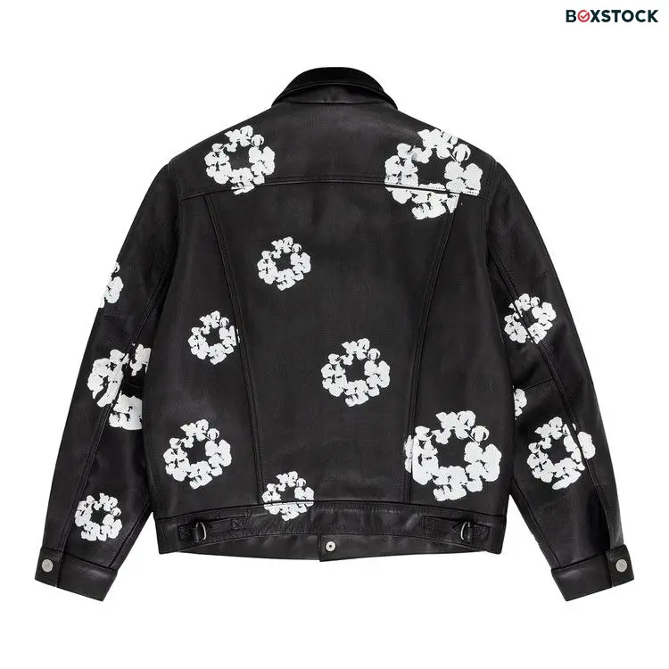 Levi's x Denim Tear Leather Wreath Type III Jacket 'Black' Fall/Winter 2023