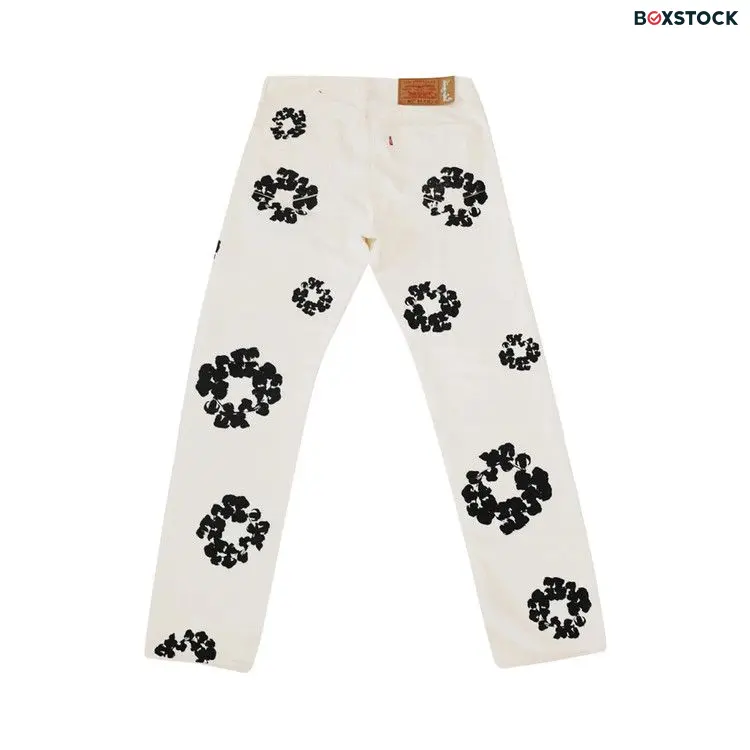 Levi's x Denim Tears The Cotton Wreath Inverted Jean 'White' Spring/Summer 2021