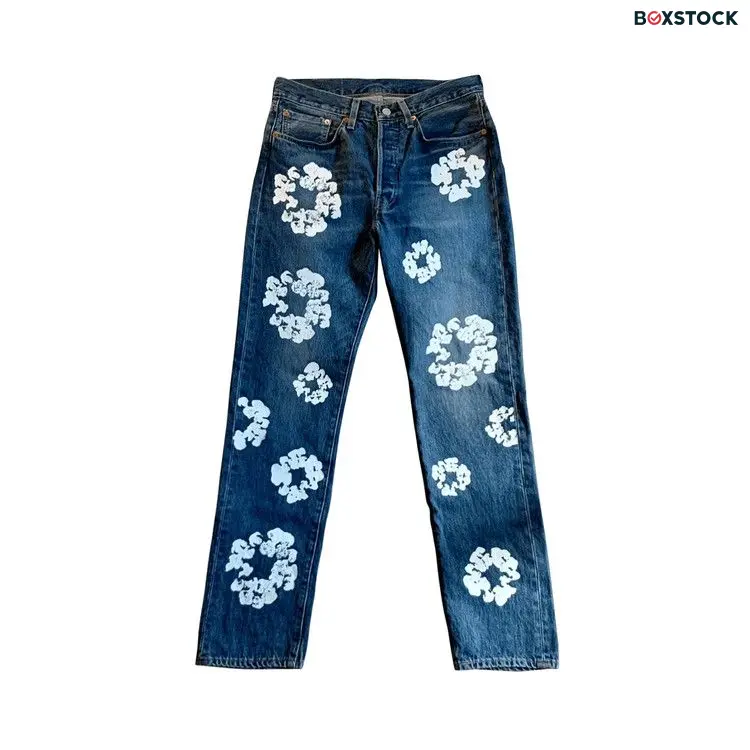 Levi's x Denim Tears The Cotton Wreath Jean 'Dark Wash' Blue Spring/Summer 2021