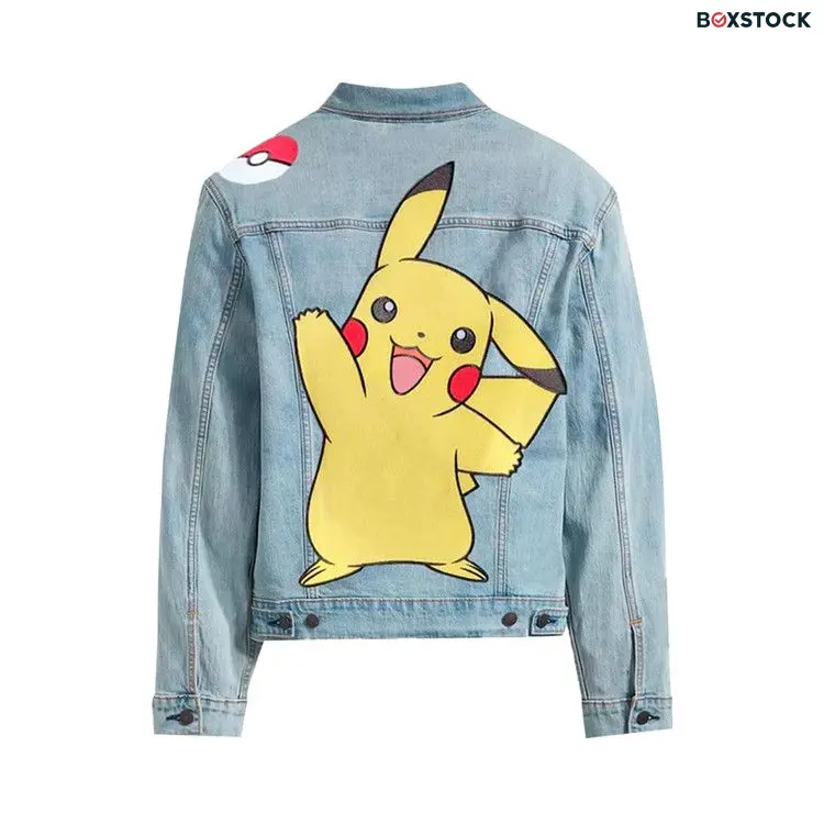 Levi's x Pokémon Vintage Fit Trucker Jacket 'Light Wash' Blue