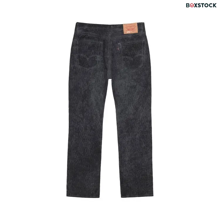 Levi's x Stussy Dyed Jacquard Jean 'Black' Fall/Winter 2023