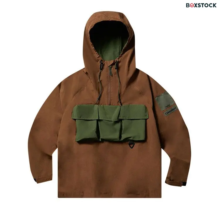 Liberaiders Half Zip Anorak 'Brown' Spring/Summer 2022