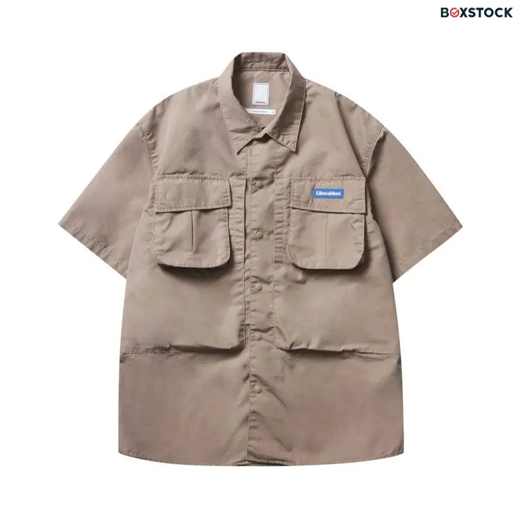 Liberaiders Ripstop BDU Shirt 'Sand' Cream Spring/Summer 2023