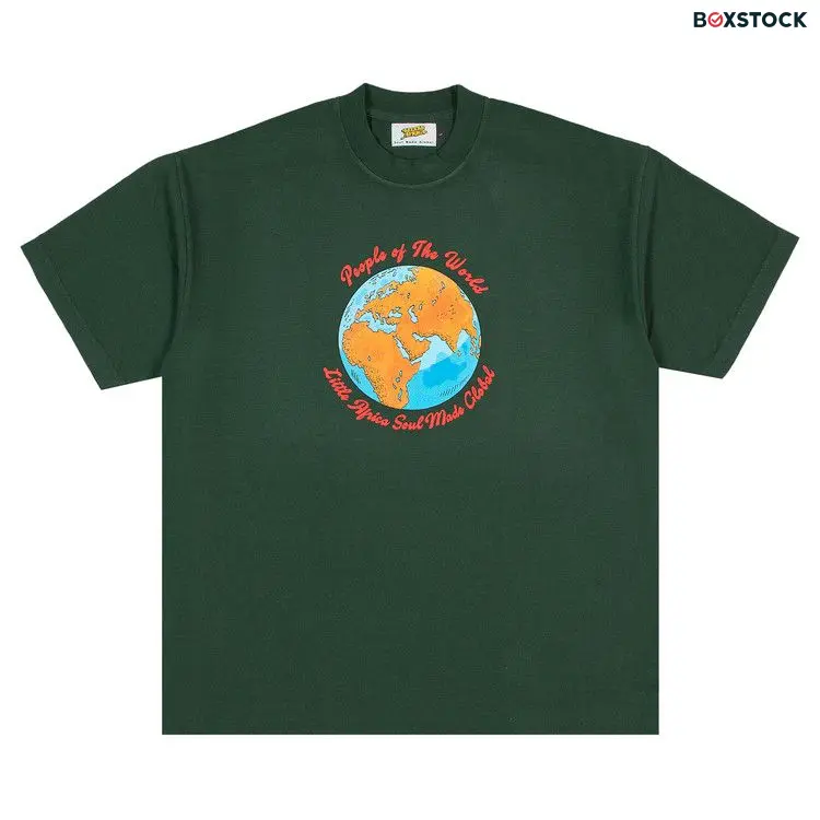 Little Africa People of The World Tee 'Green' Spring/Summer 2021