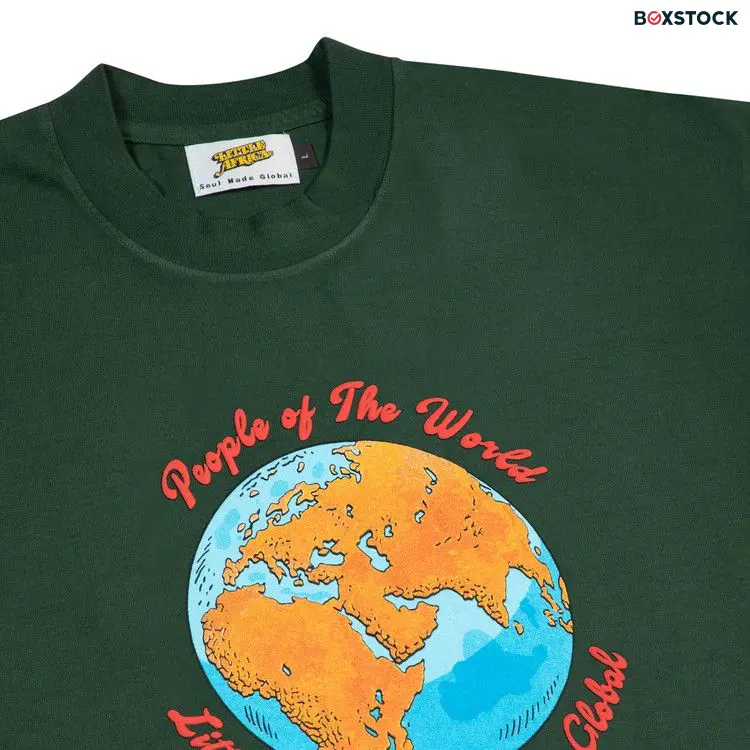 Little Africa People of The World Tee 'Green' Spring/Summer 2021