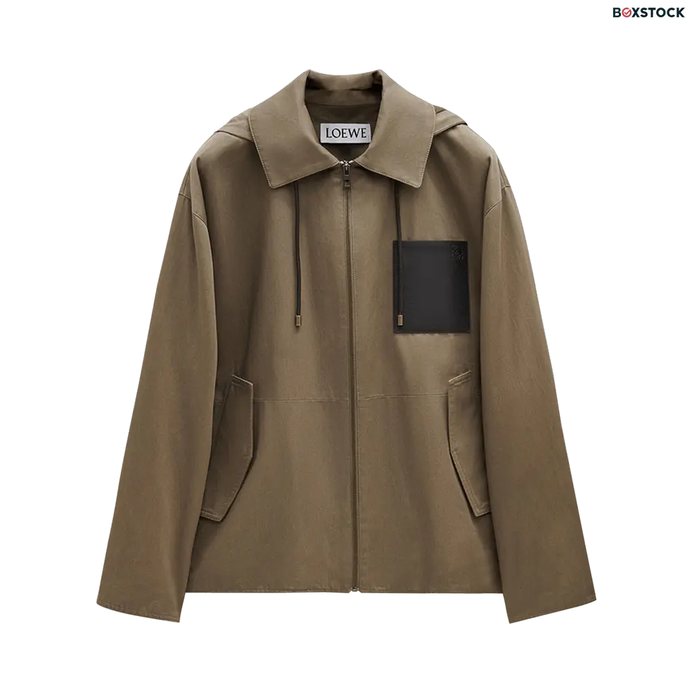 Loewe Hooded Jacket 'Khaki...