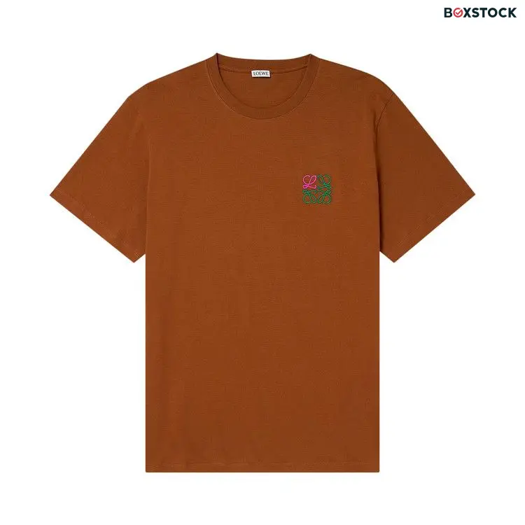 Loewe Regular Fit T-Shirt 'Praline' Orange