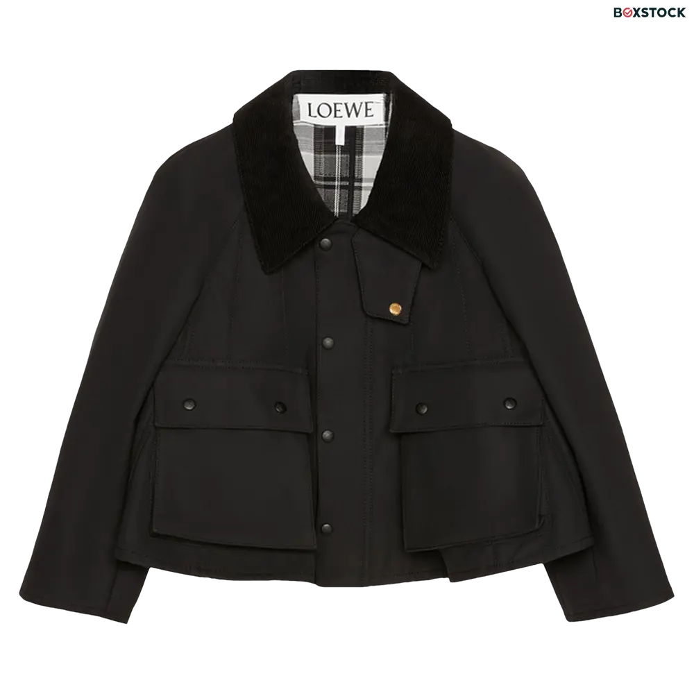 loewe Loewe Trapeze Jacket 'Black/Grey/White' Spring/Summer 2024