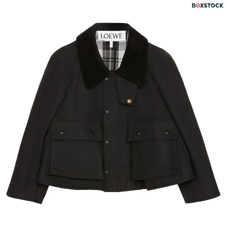 Loewe Trapeze Jacket 'Black/Grey/White' Spring/Summer 2024