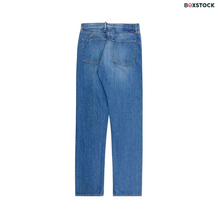 Maison Margiela Americana Wash Turn Up Jeans 'Blue' Spring/Summer 2024