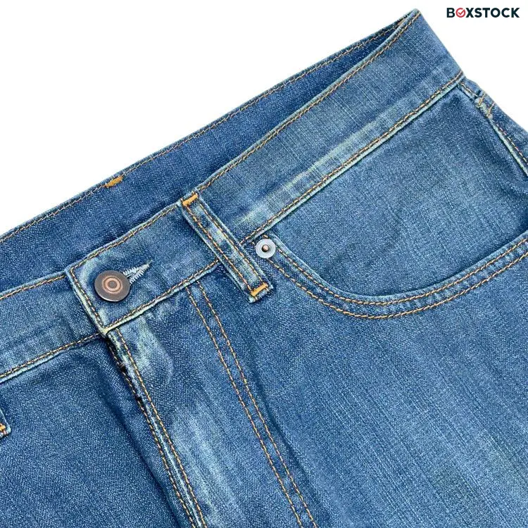 Maison Margiela Americana Wash Turn Up Jeans 'Blue' Spring/Summer 2024