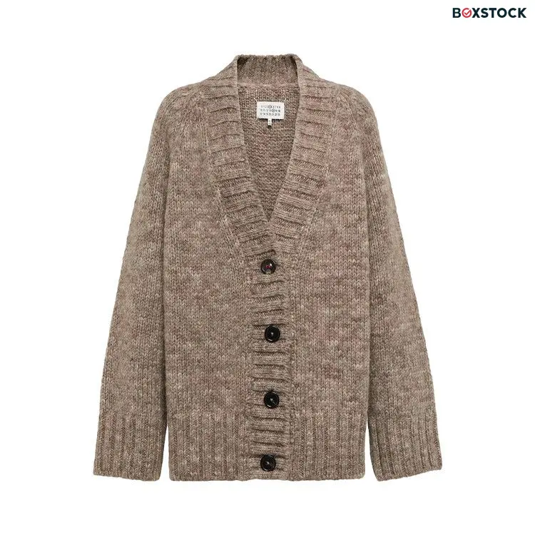 Maison Margiela Botanical Dye Cardigan 'Light Brown' Spring/Summer 2023