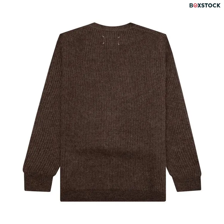 Maison Margiela Button Up Long-Sleeve Cardigan 'Walnut' Tan Spring/Summer 2023