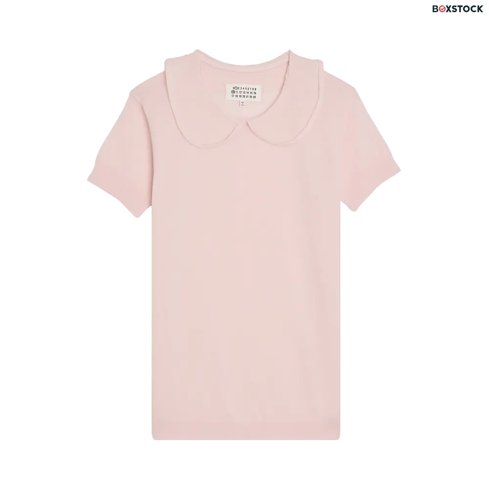 maison margiela Maison Margiela Cashmere Top 'Pale Pink' Spring/Summer 2024