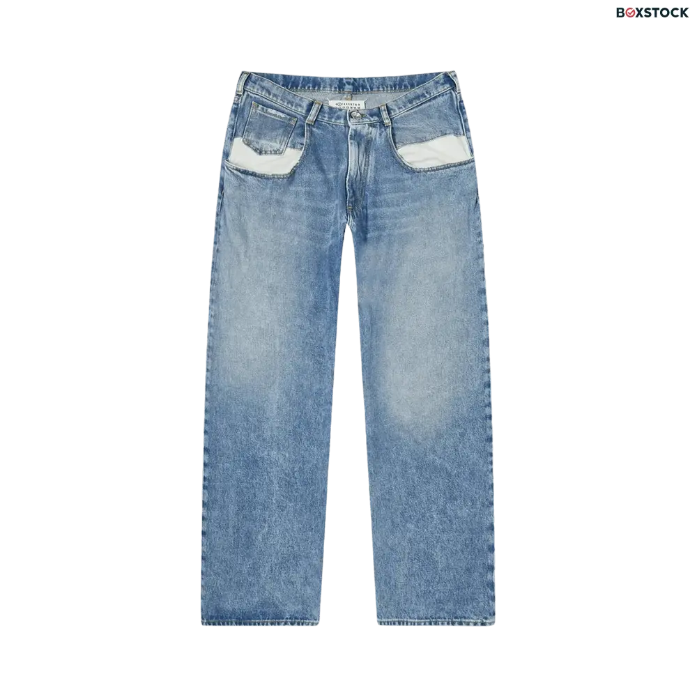Maison Margiela Pocket Detail Oversize Jeans 'Black' Spring/Summer 2022