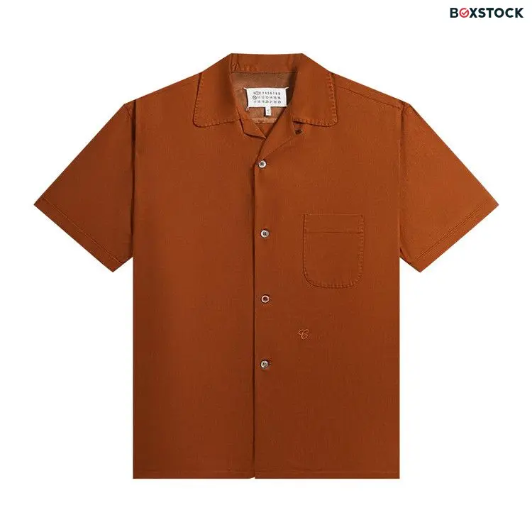 Maison Margiela Short-Sleeve Shirt 'Brown' Spring/Summer 2024