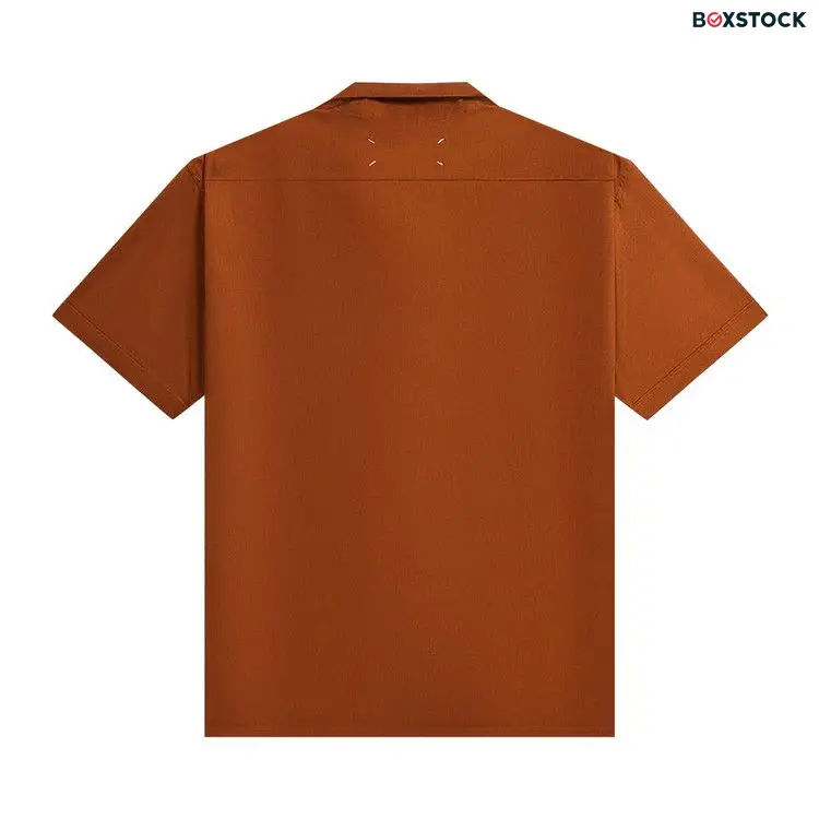 Maison Margiela Short-Sleeve Shirt 'Brown' Spring/Summer 2024