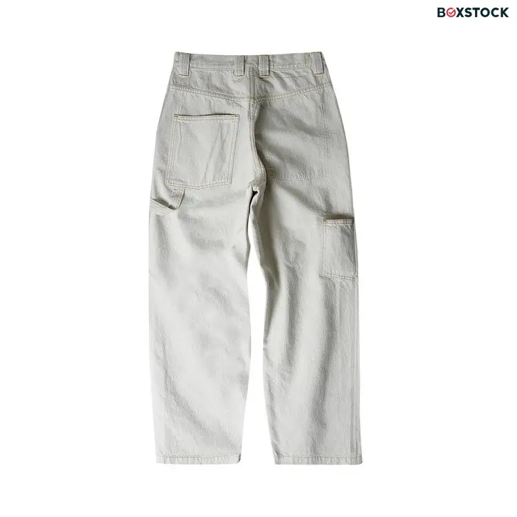 Maison Margiela Utility Jeans 'Chalk' Cream Fall/Winter 2023