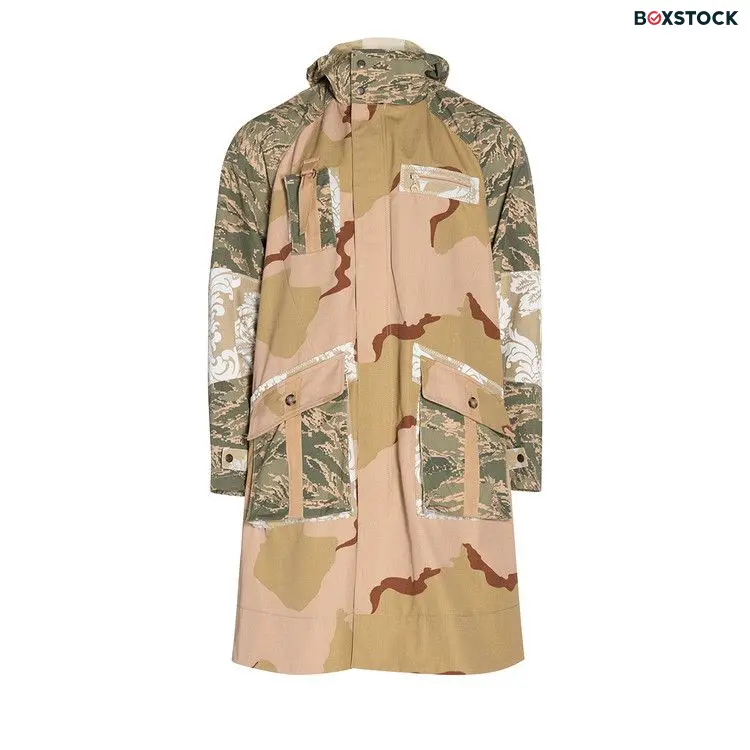 Marine Serre Desert Damask Windbreaker 'Beige' Tan Fall/Winter 2022