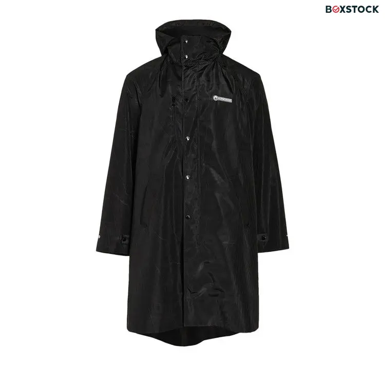 Marine Serre Moire Windbreaker 'Black' Fall/Winter 2022
