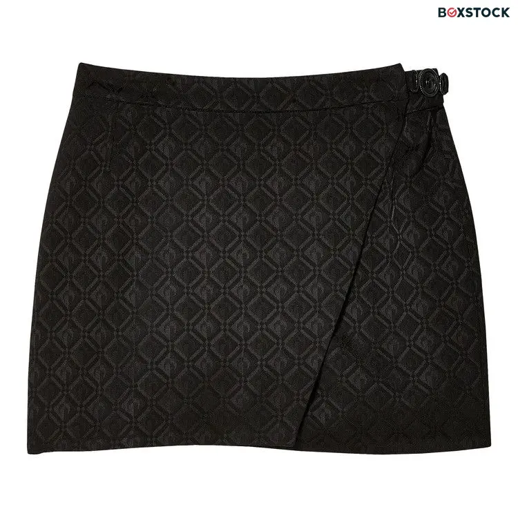 Marine Serre Moon Diamant Jacquard Shorts 'Black' Spring/Summer 2024