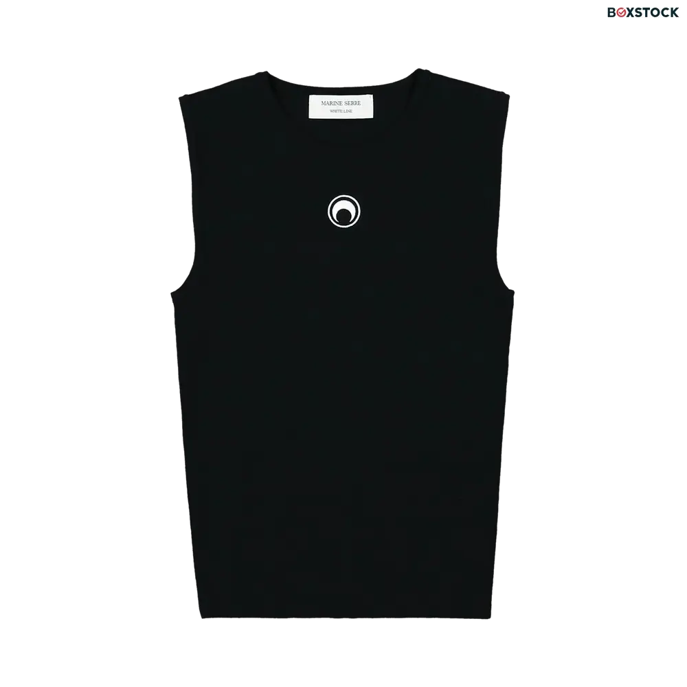 Marine Serre Moon Logo Knit...