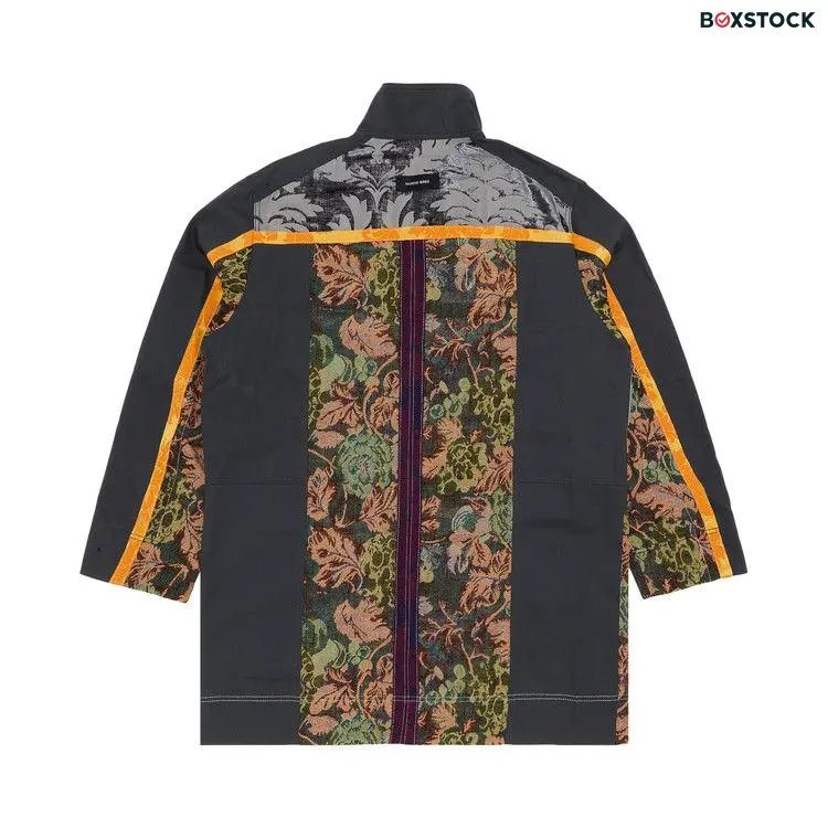 Marine Serre Regenerated Floral Tapestries Parka 'Green' Fall/Winter 2023