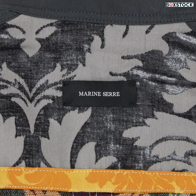 Marine Serre Regenerated Floral Tapestries Parka 'Green' Fall/Winter 2023