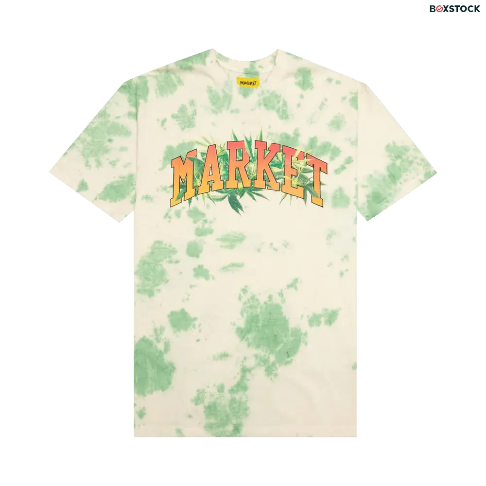 Market Arc Herbal Remedy Tie Dye Short-Sleeve Tee 'Yellow' Spring/Summer 2022