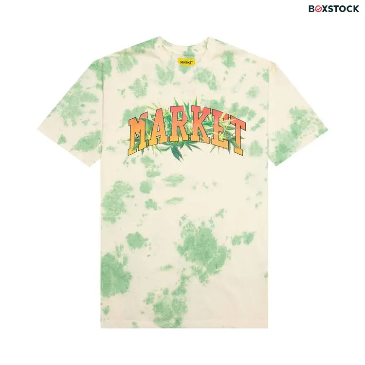 Market Arc Herbal Remedy Tie Dye Short-Sleeve Tee 'Yellow' Spring/Summer 2022