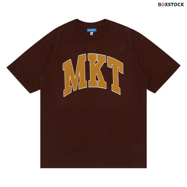 Market Arc T-Shirt 'Acorn' Brown Spring/Summer 2023