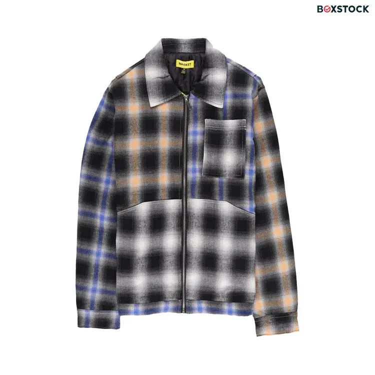 Market Nelson Jacket 'Multi-Plaid' Multi-Color Fall/Winter 2022