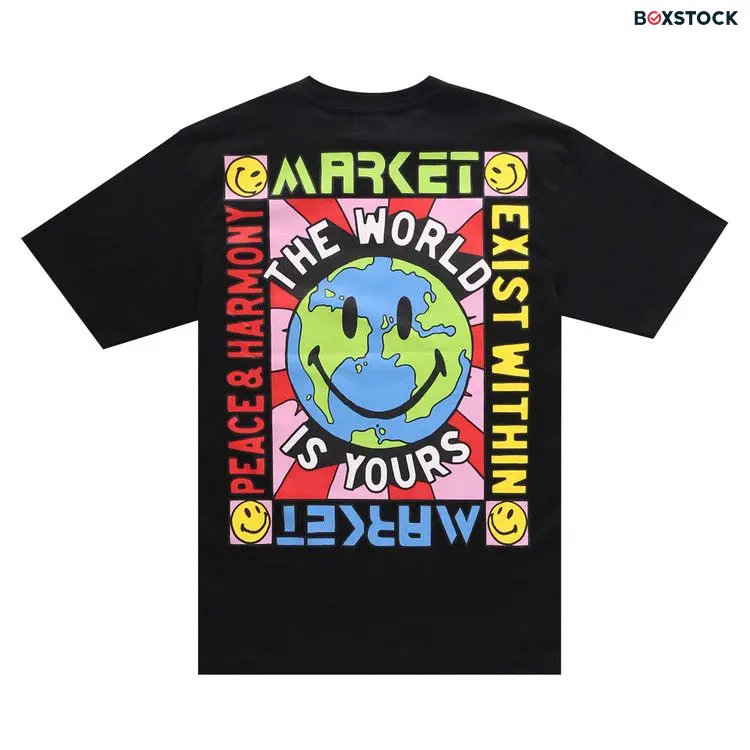 Market Peace & Harmony Tee 'Black' Fall/Winter 2022
