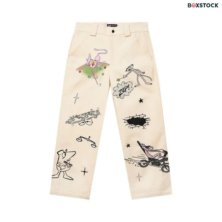 Market Pink Panther Senior Pants 'Khaki' Green Spring/Summer 2024