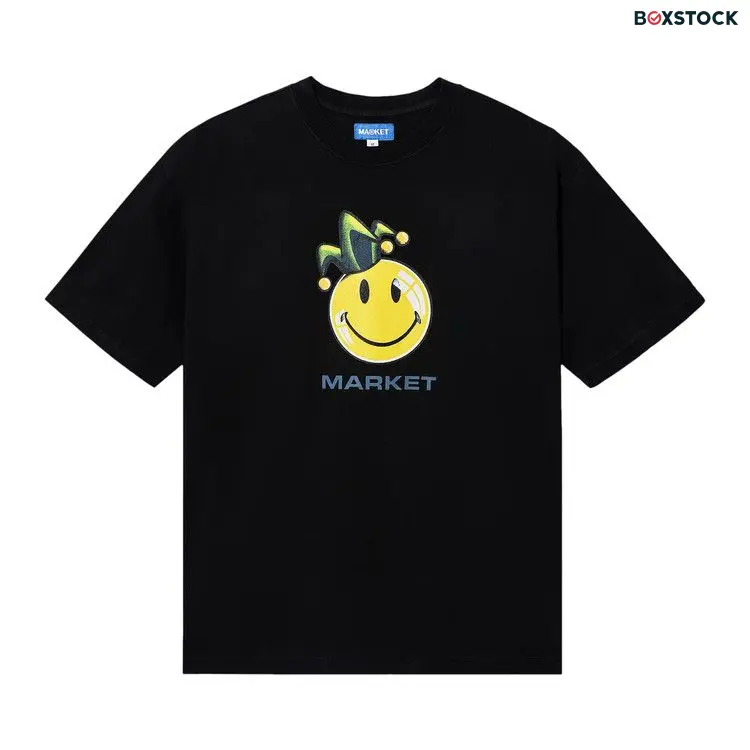 Market Smiley Fool T-Shirt 'Black' Fall/Winter 2023