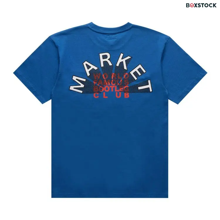 Market World Famous Bootleg Club Tee 'Atlantic' Blue Fall/Winter 2022