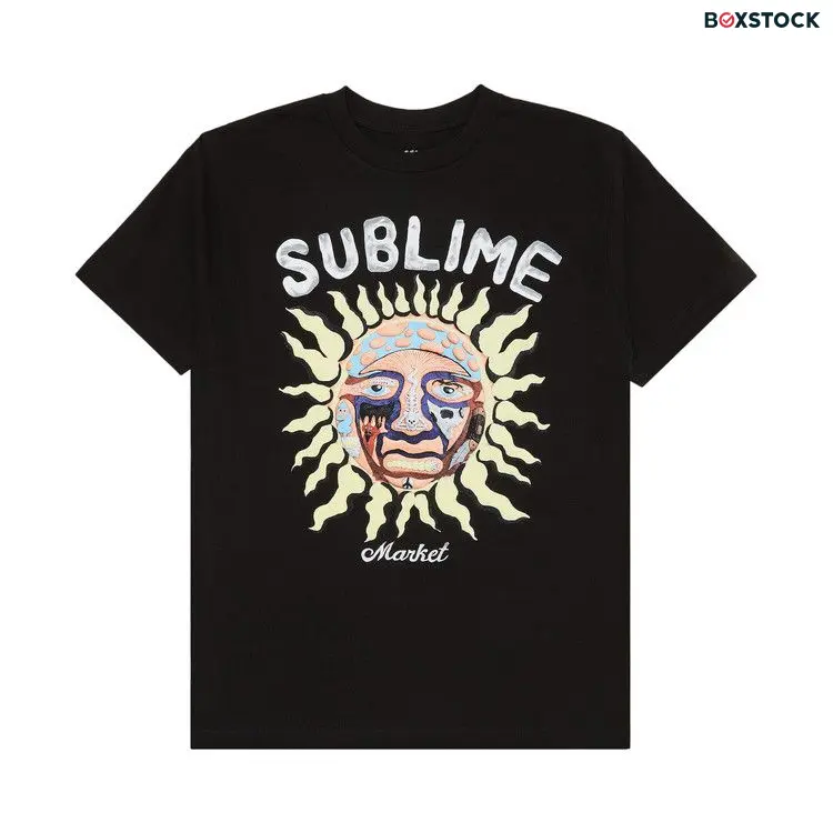 Market x Sublime Freedom Sun T-Shirt 'Black' Spring/Summer 2024