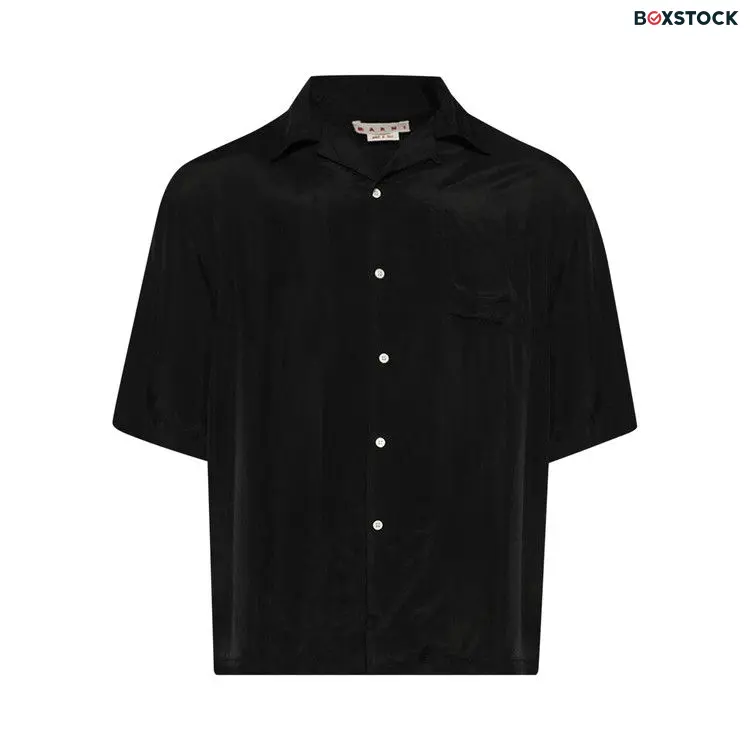 Marni Bowling Shirt 'Black' Fall/Winter 2024