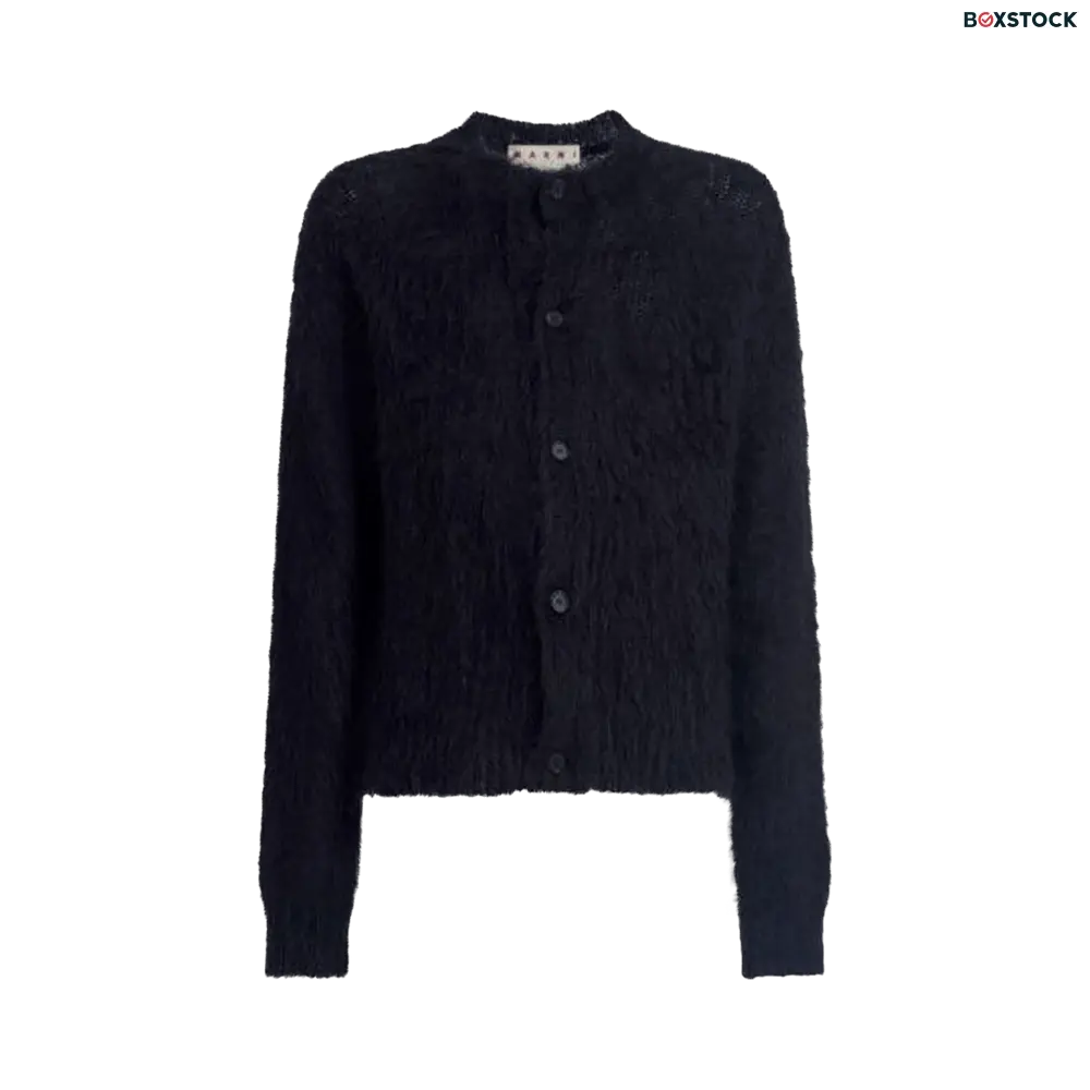 Marni Brushed Knit Cardigan...