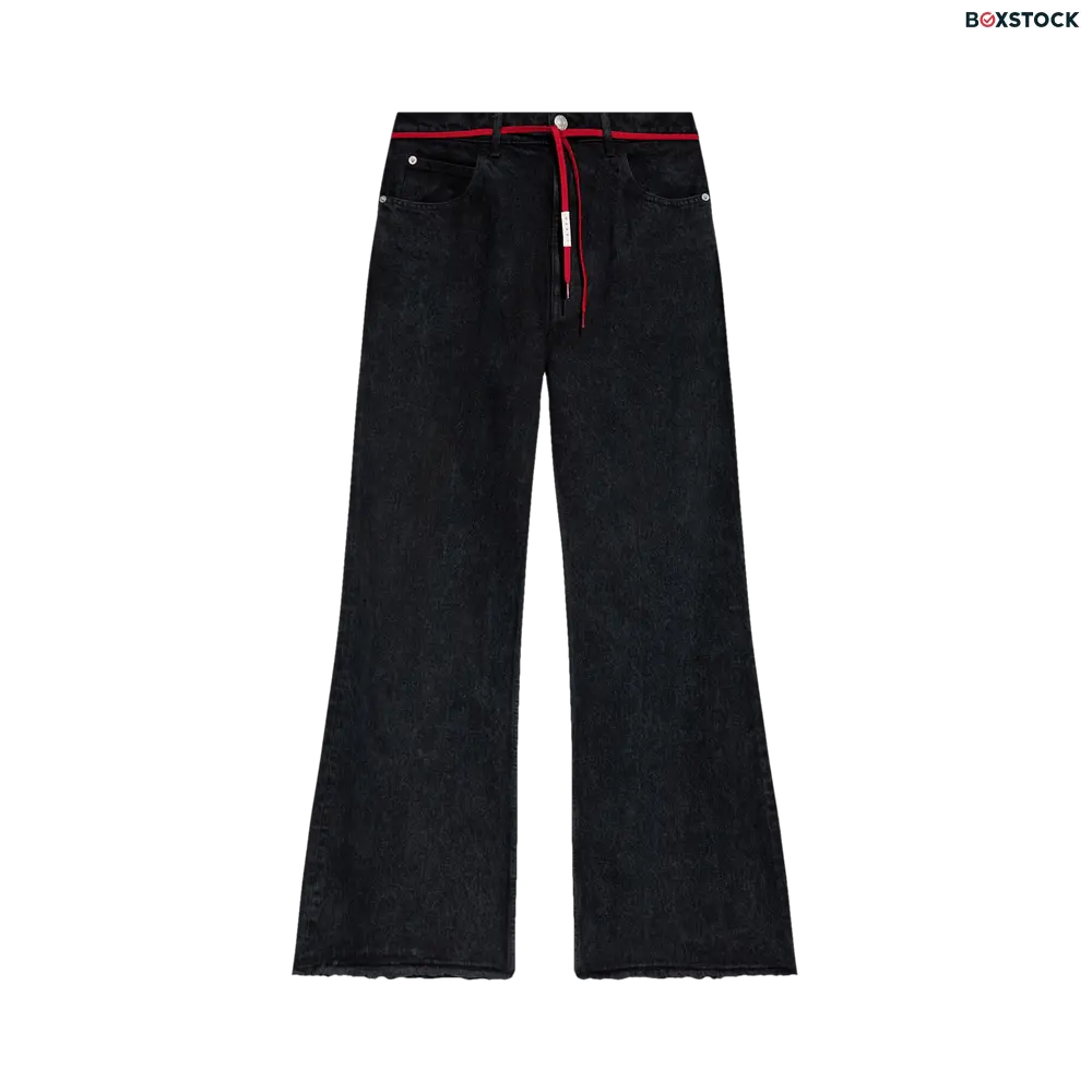 Marni Denim Flared Jeans 'Black' Fall/Winter 2024