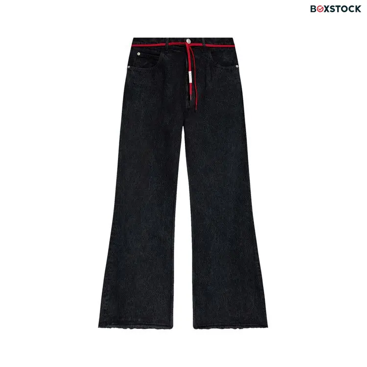 Marni Denim Flared Jeans 'Black' Fall/Winter 2024